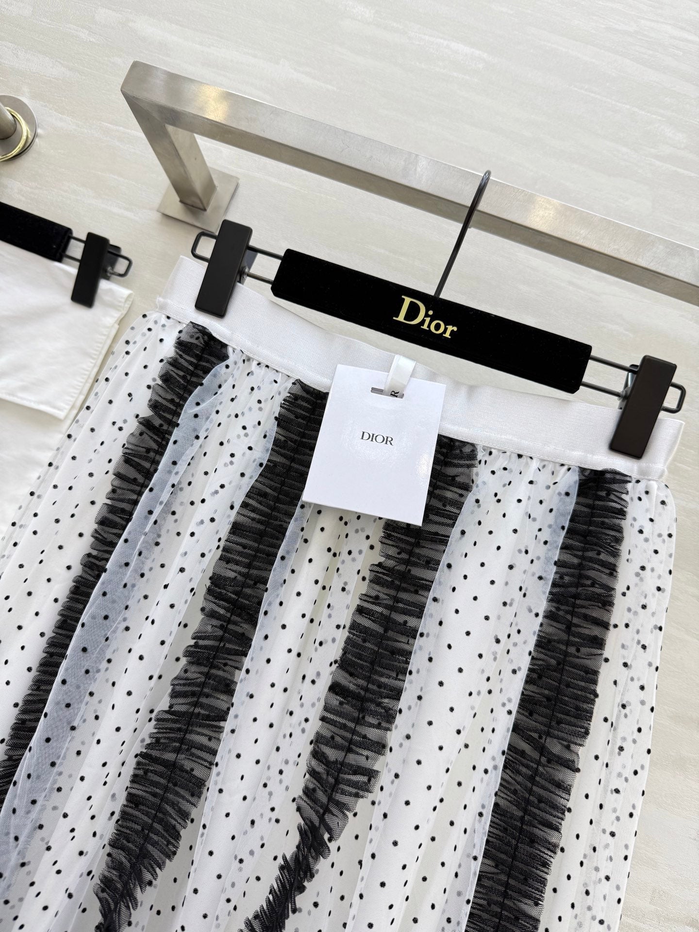 DIOR 25S LONG TULLE SKIRT STYLE 028