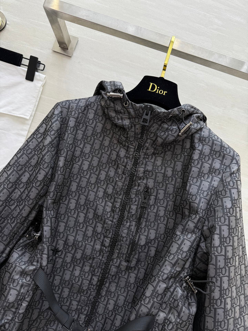 DIOR 25S CROPPED HOODED JACKET STYLE 051
