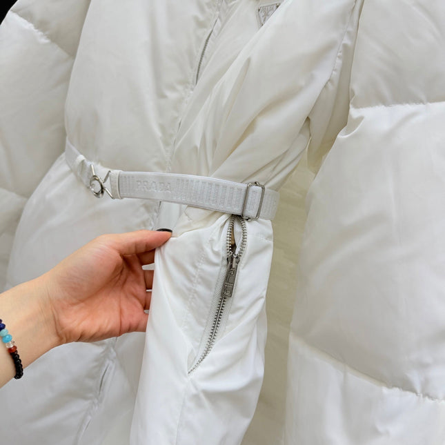 PRADA 25S LONG DOWN PUFFER JACKET 467