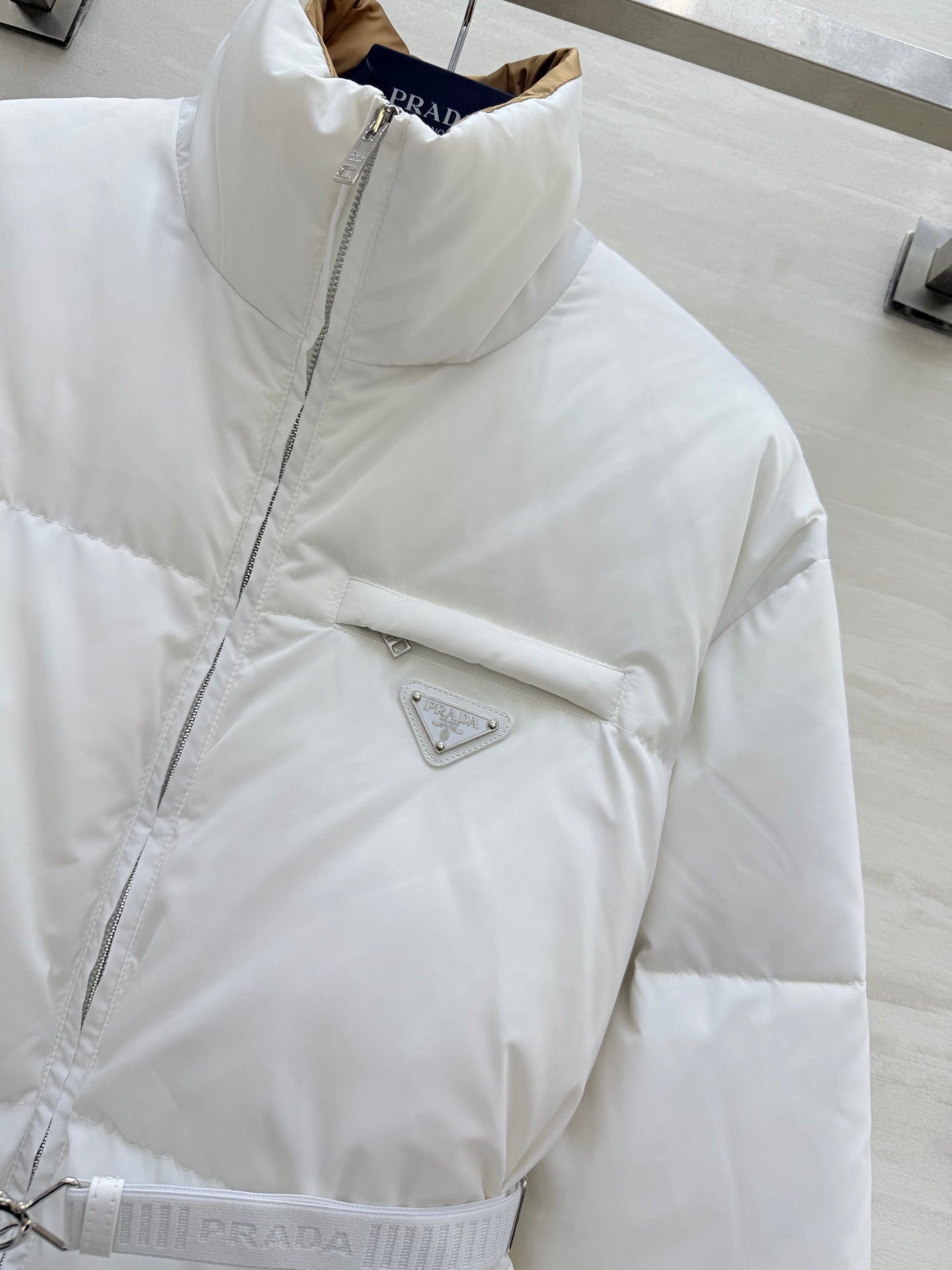 PRADA 25S LONG DOWN PUFFER JACKET 467