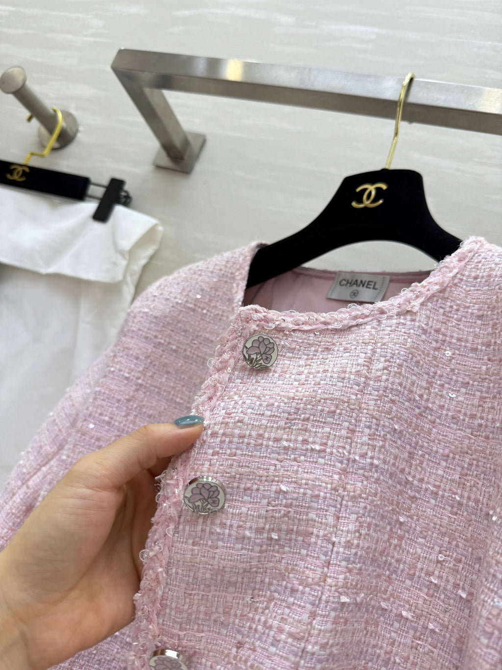 CHANEL 25S TWEED JACKET 635