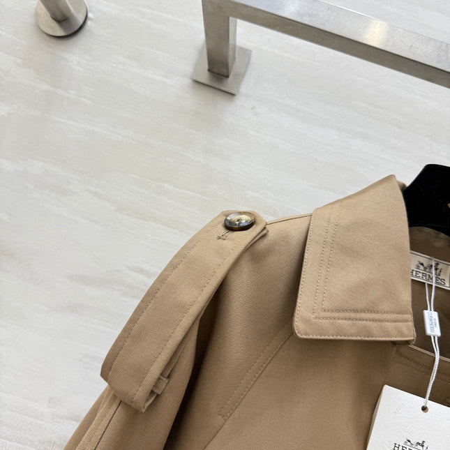 HERMES 25S LONG COAT 386
