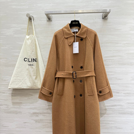 CELINE 26S LONG WOOL COAT 784306