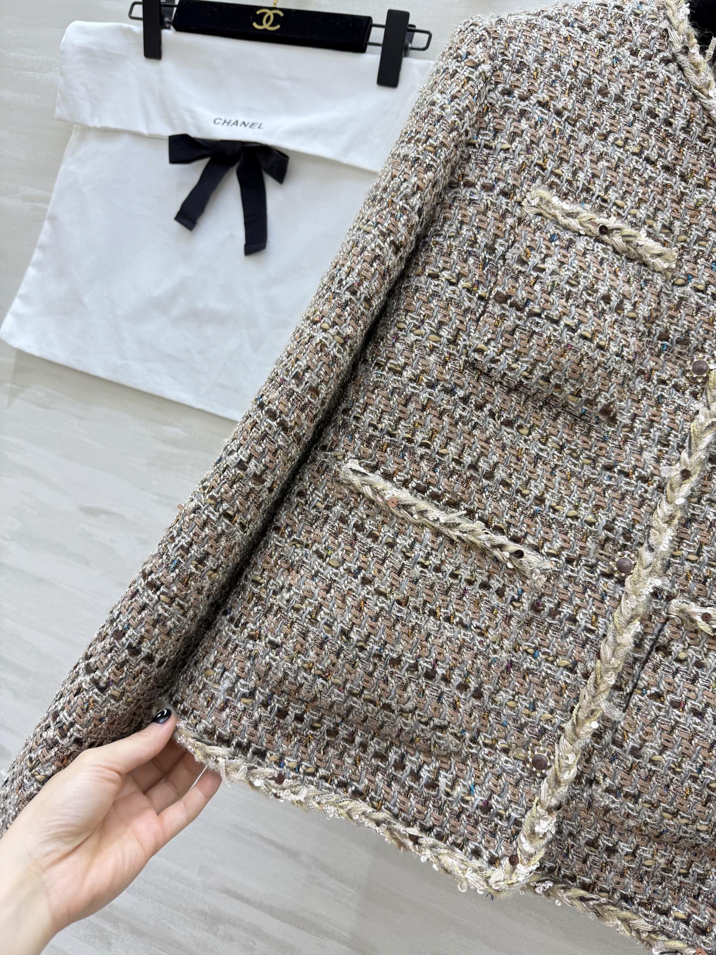 CHANEL 26S TWEED JACKET 746