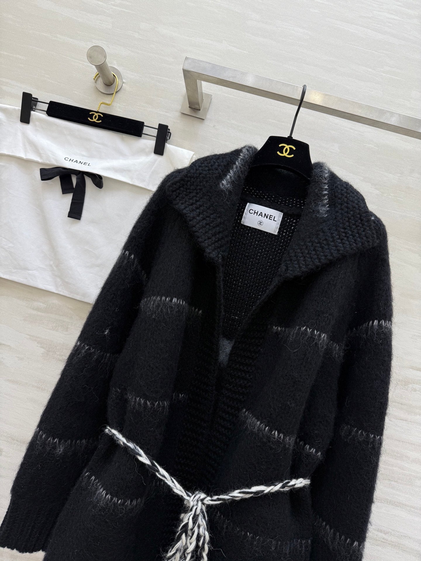 CHANEL 26S SHEARLING JACKET 742