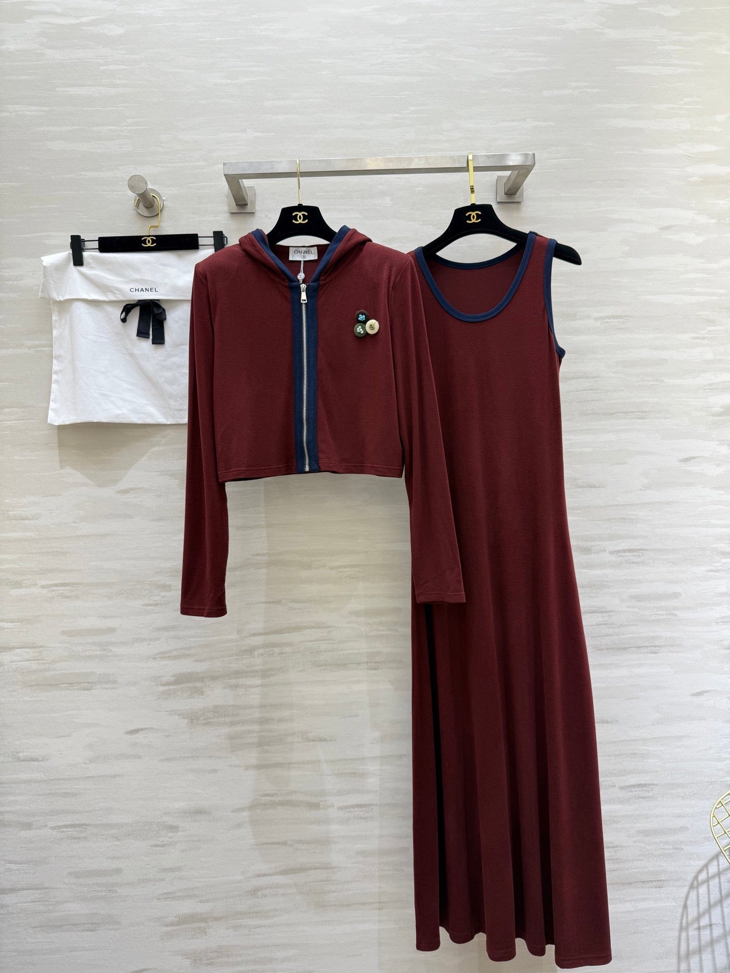 CHANEL 26S TWO-PIECE DRESS SET 784