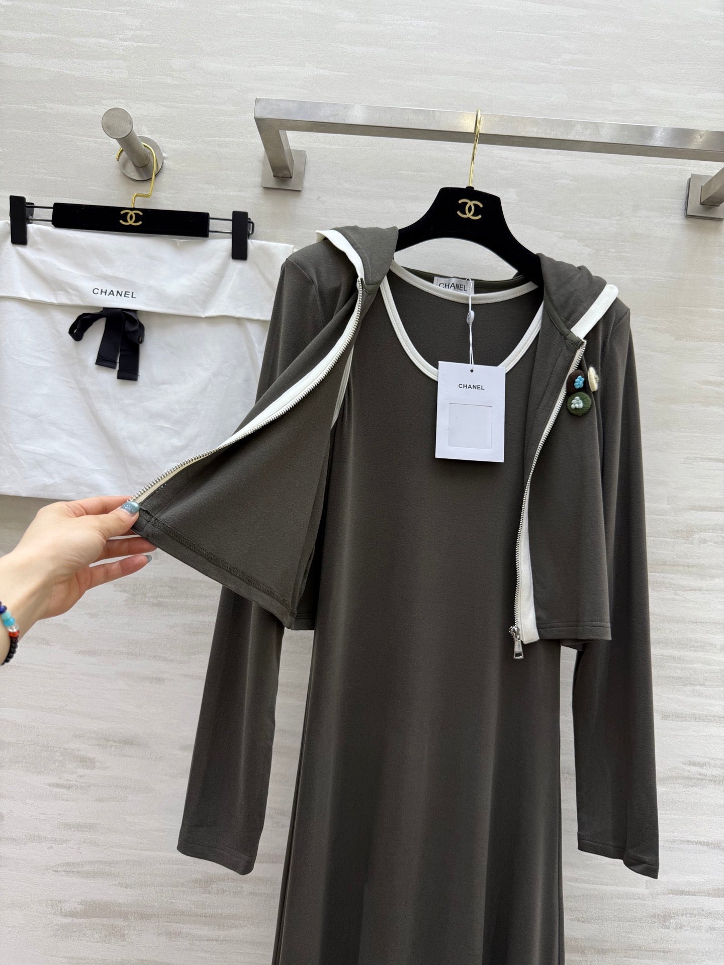 CHANEL 26S TWO-PIECE DRESS SET 782