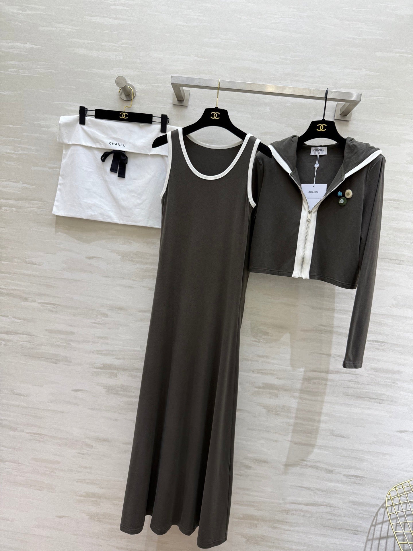 CHANEL 26S TWO-PIECE DRESS SET 782