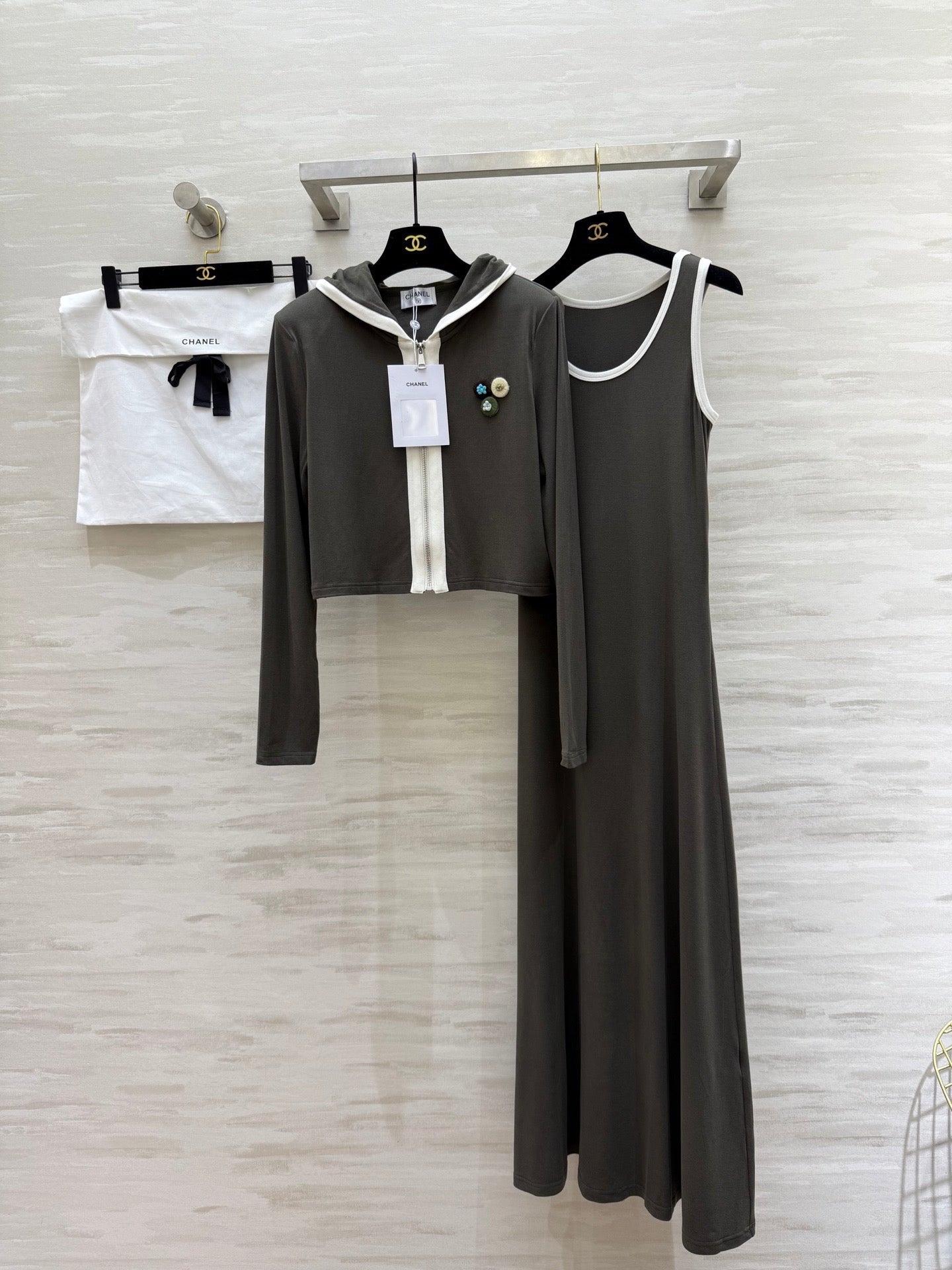 CHANEL 26S TWO-PIECE DRESS SET 782