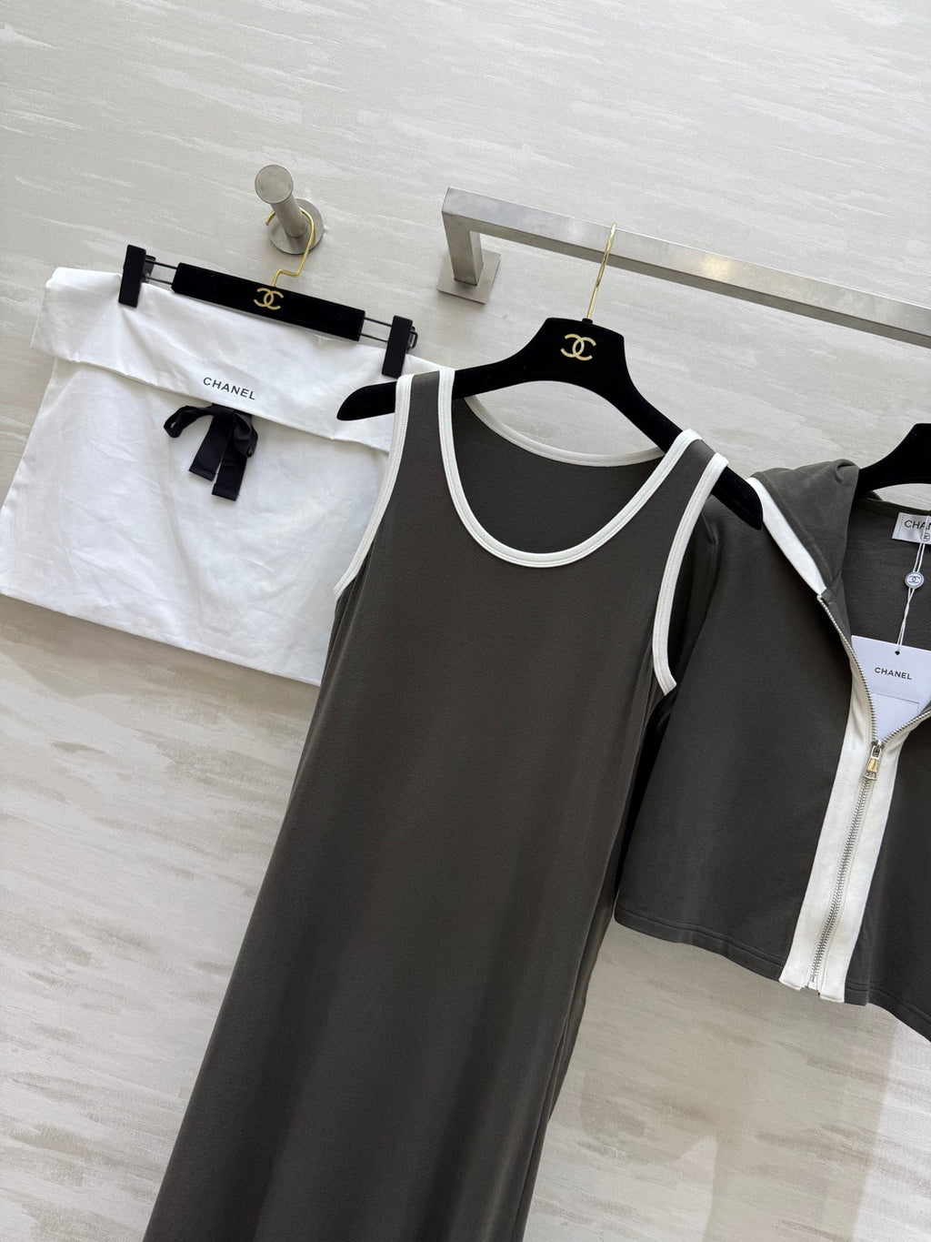 CHANEL 26S TWO-PIECE DRESS SET 782