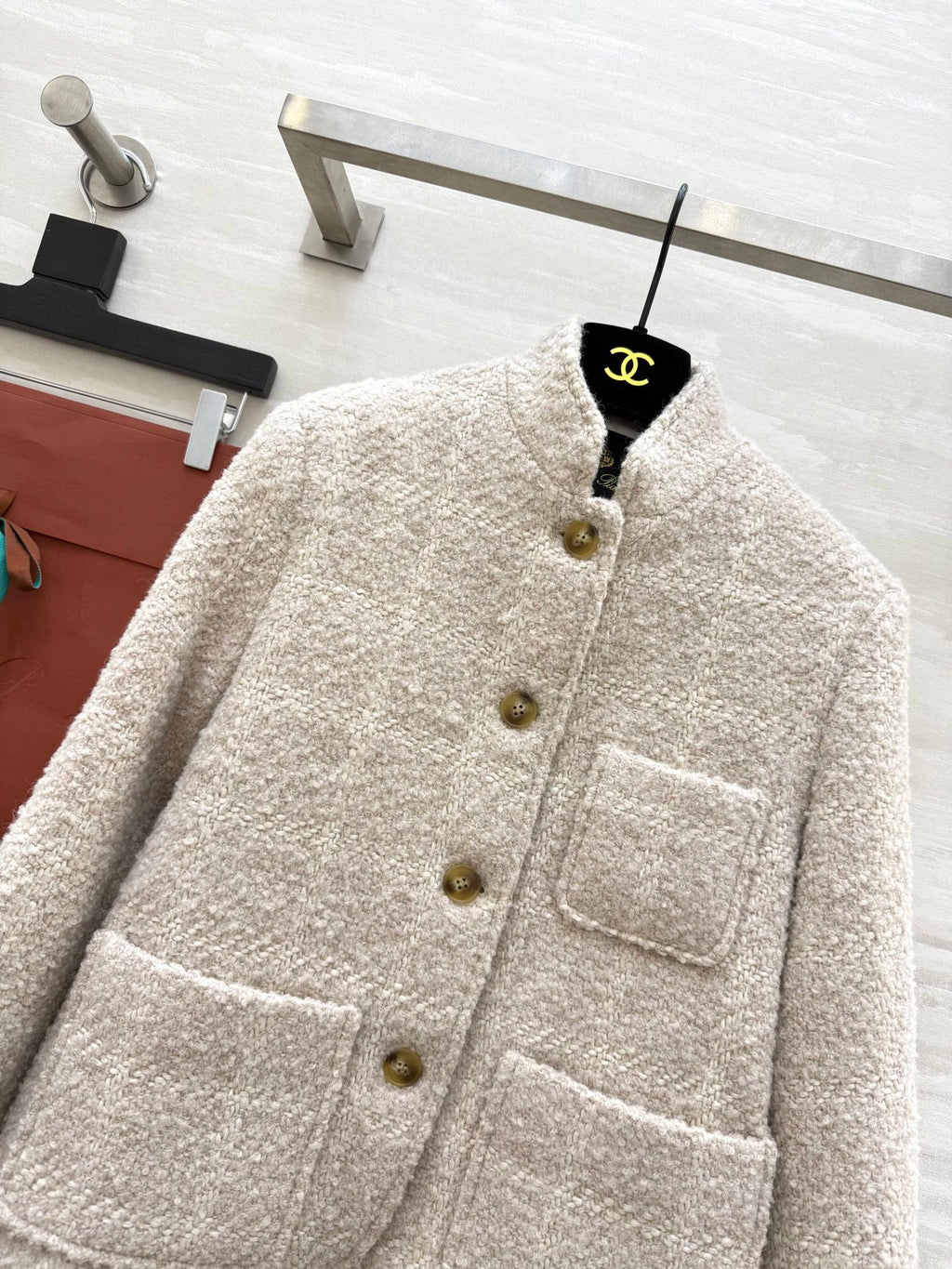 LP 26S ALPACA-BLEND TWEED JACKET 443
