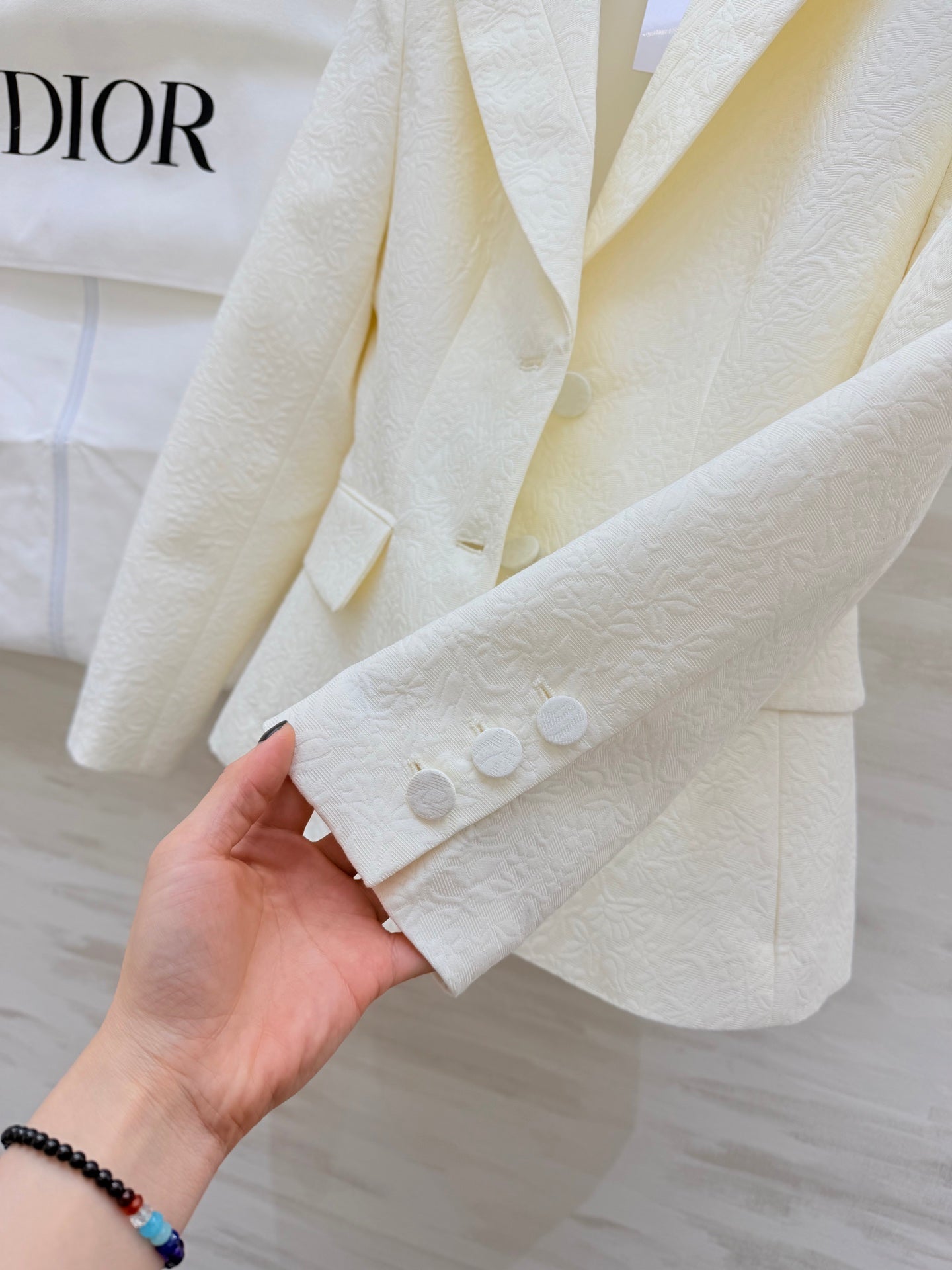 DIOR 26S JACQUARD BLAZER 1073