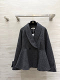 CHLOE DOUBLE BREASTED WOOL JACKET