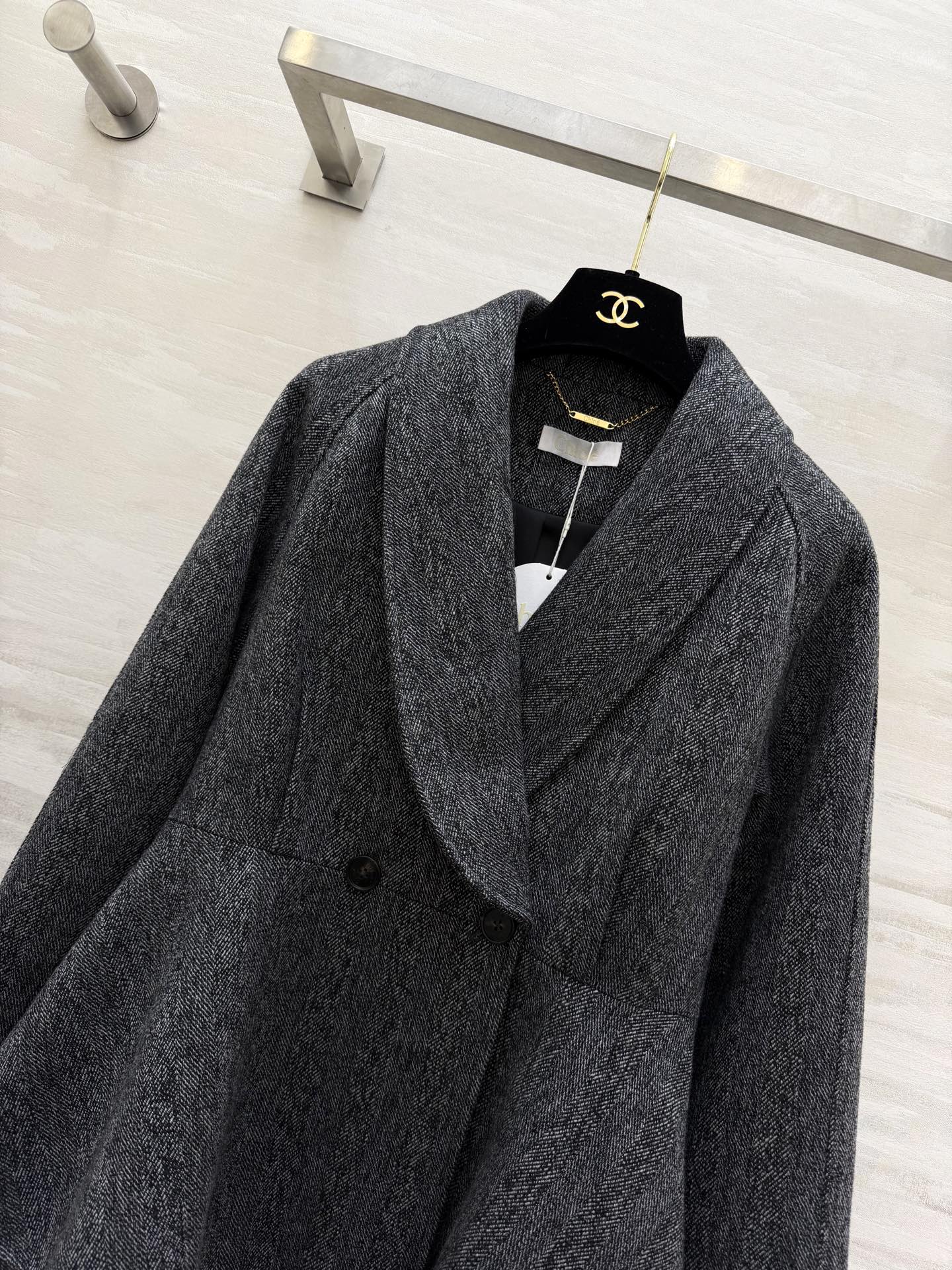 CHLOE DOUBLE BREASTED WOOL JACKET