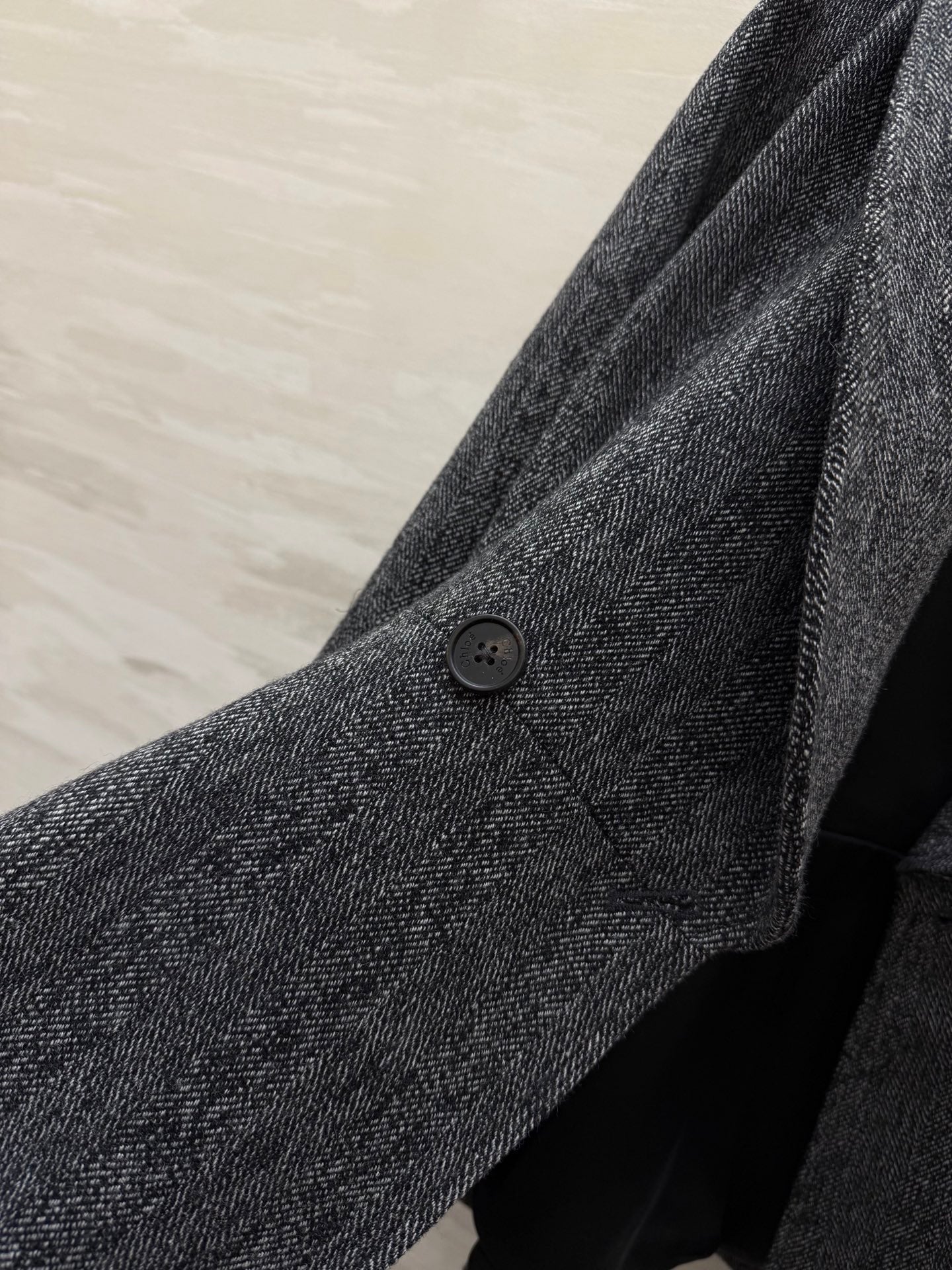 CHLOE DOUBLE BREASTED WOOL JACKET