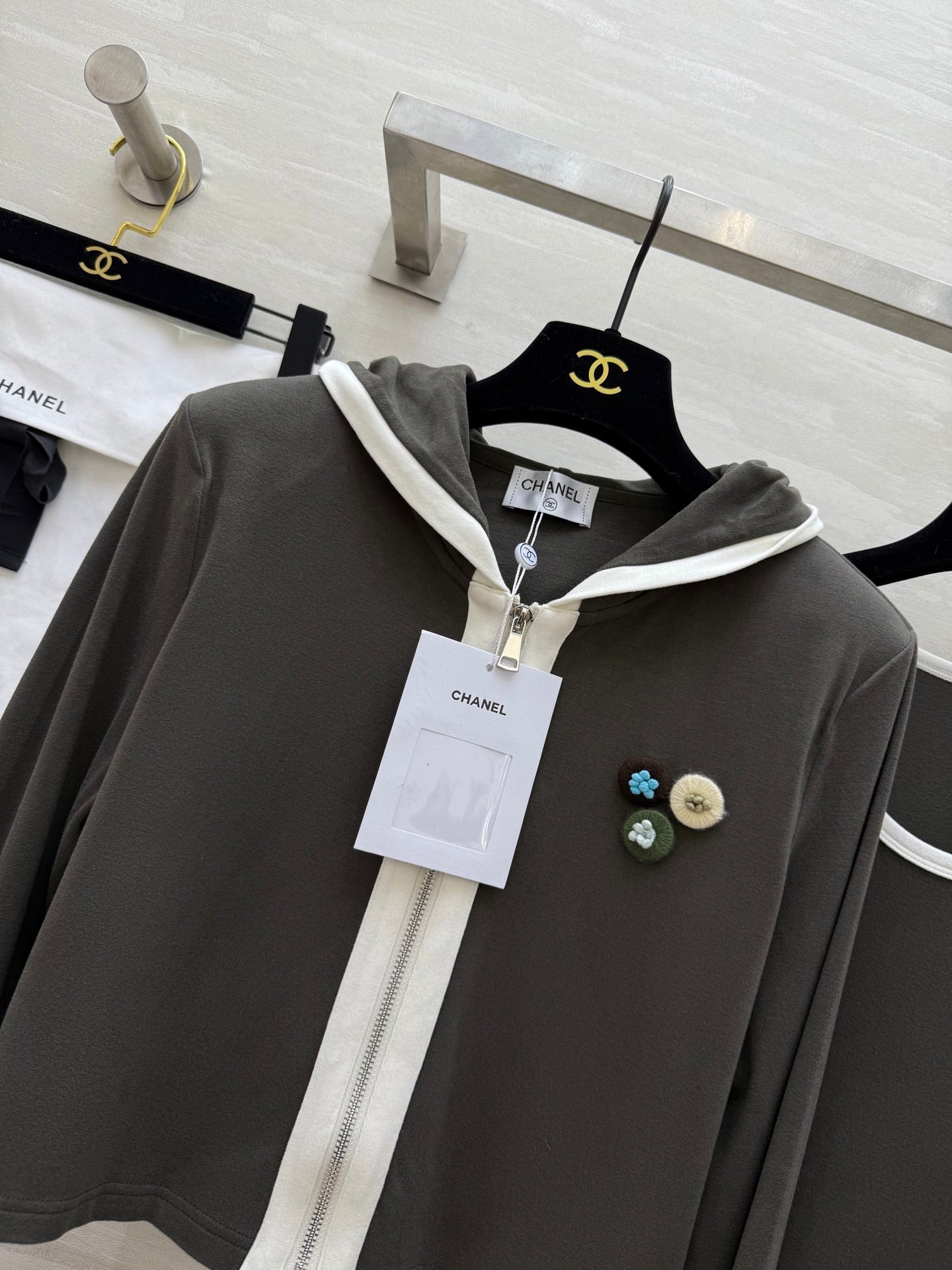 CHANEL 26S JACKET AND SLEEVELESS DRESS SET 960