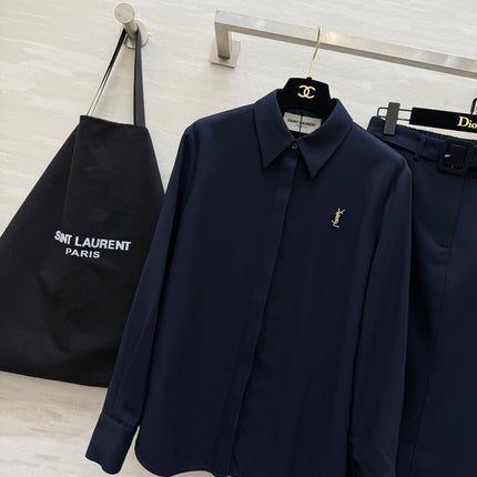 YSL 26S SHIRT AND SKIRT SET 353