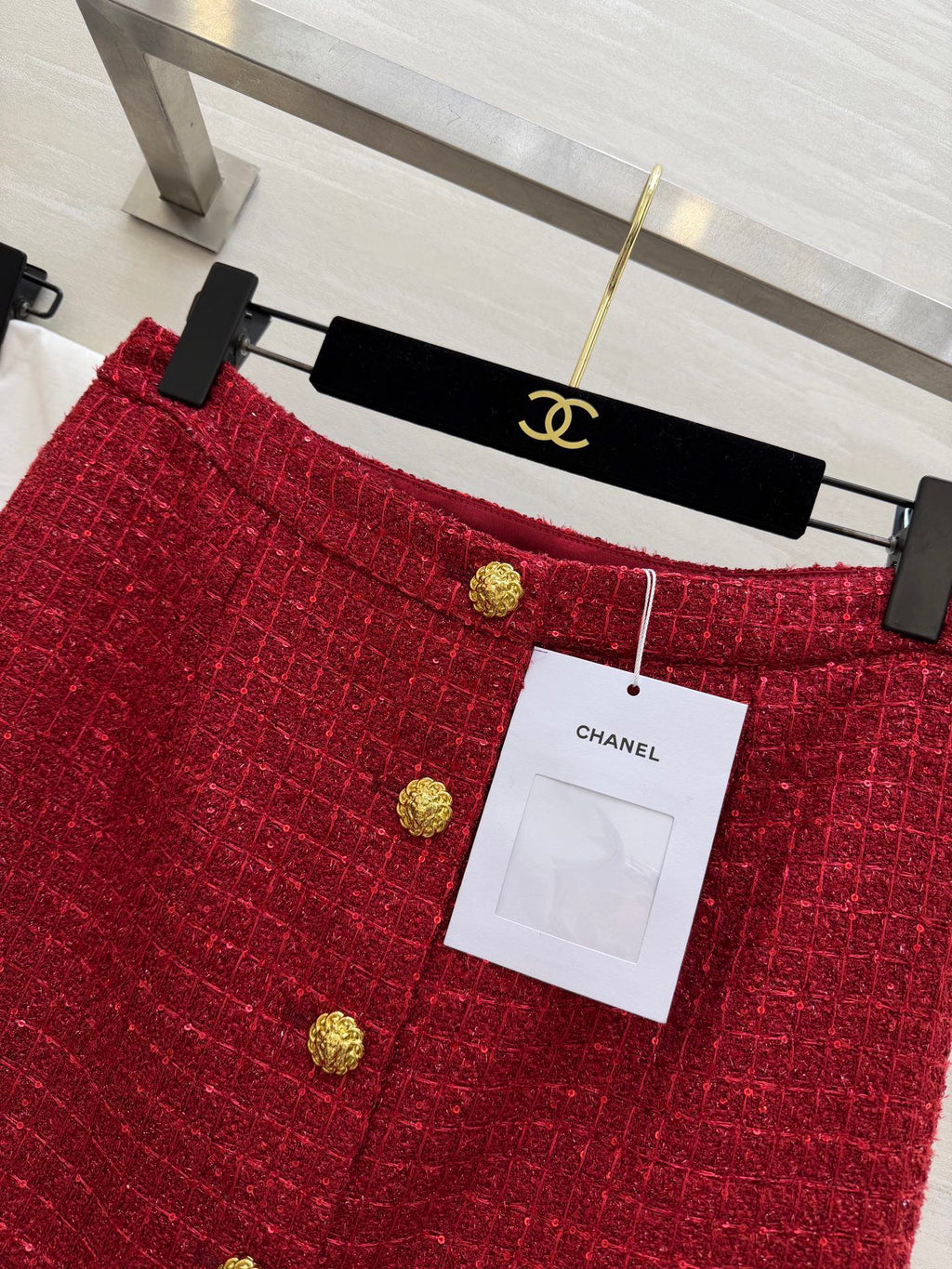 CHANEL 26S WOOL SKIRT 926