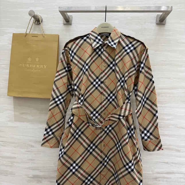 BURBERRY 26S SHIRT DRESS 415