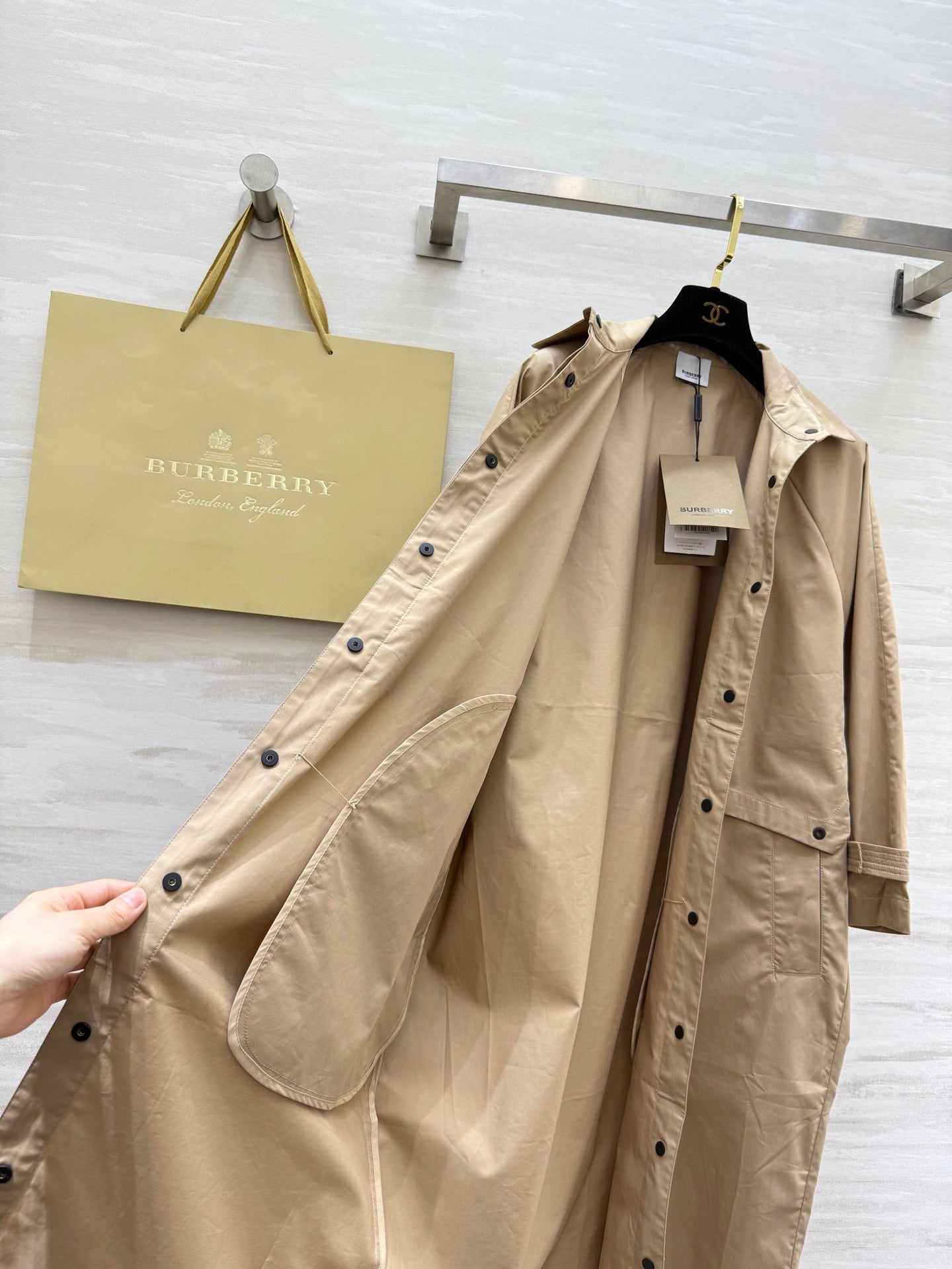 BURBERRY 26S LONG COAT 413