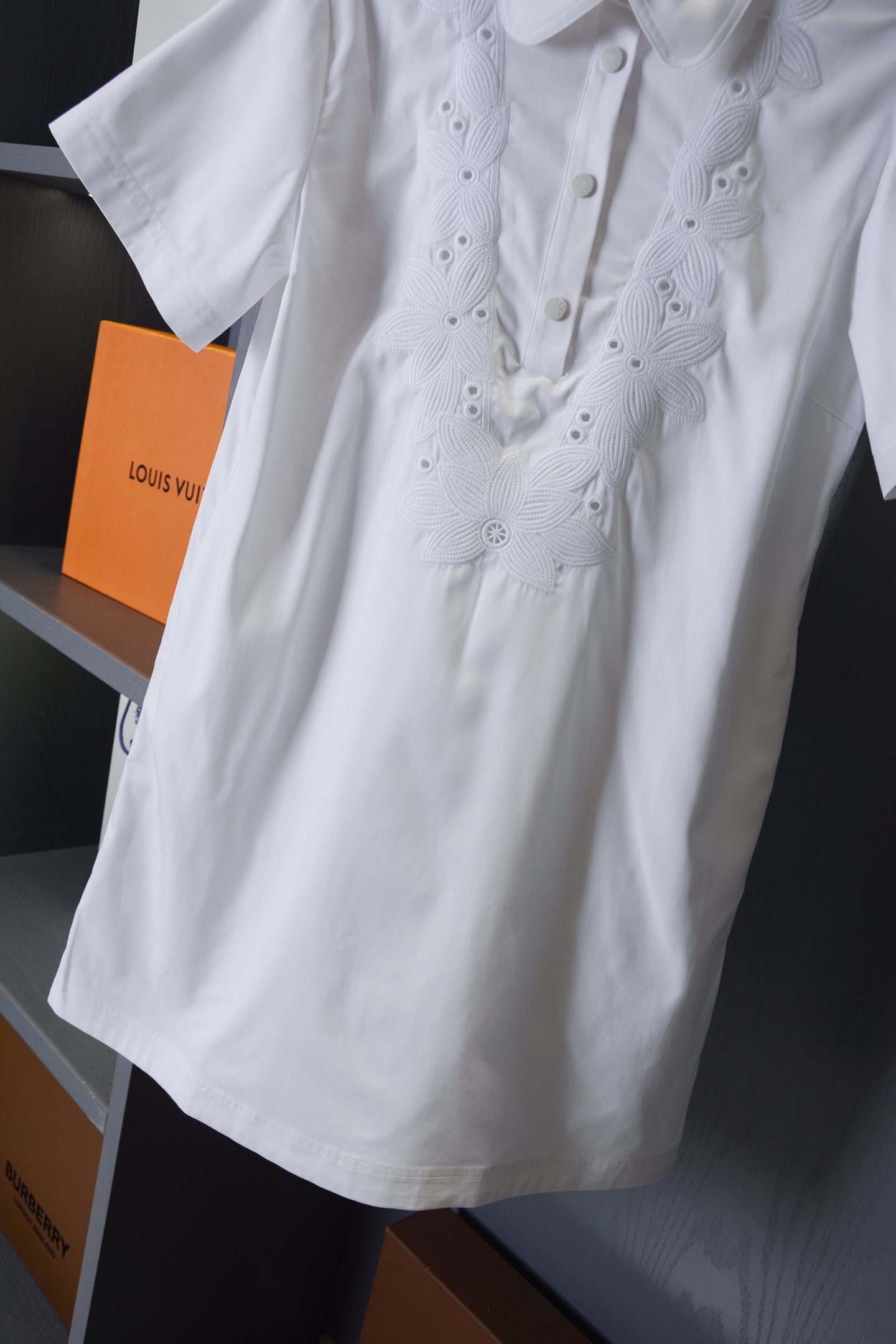 MONCLER 26S SHIRT DRESS 604