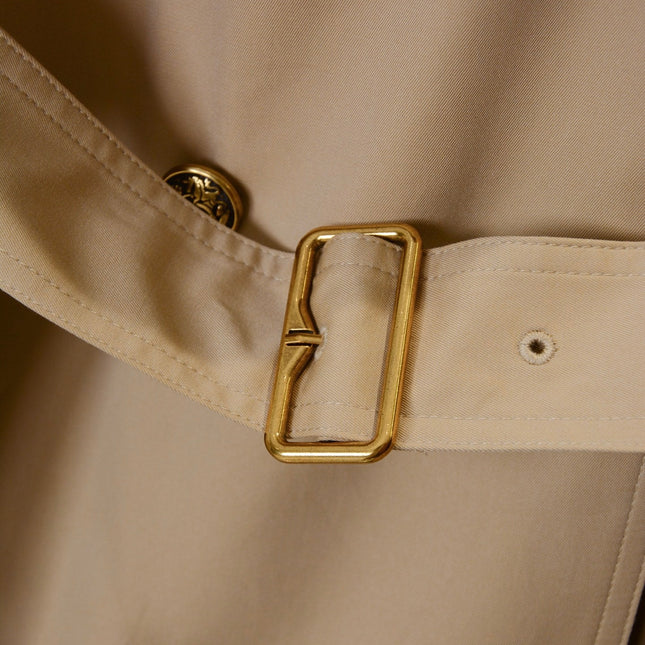 BURBERRY 26S HOODED BELTED TRENCH JACKET 516
