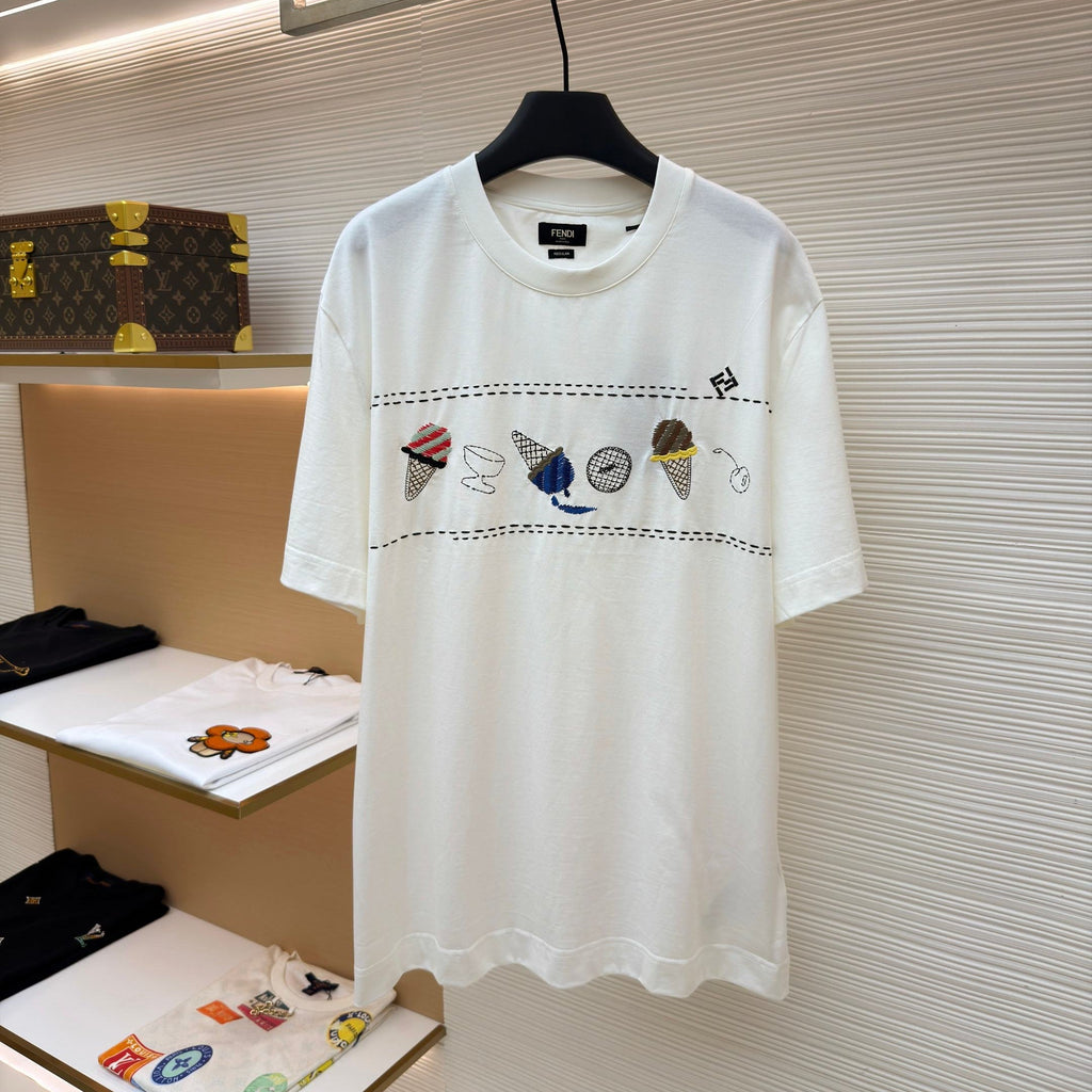 FENDI 26S SHORT SLEEVE T-SHIRT 057