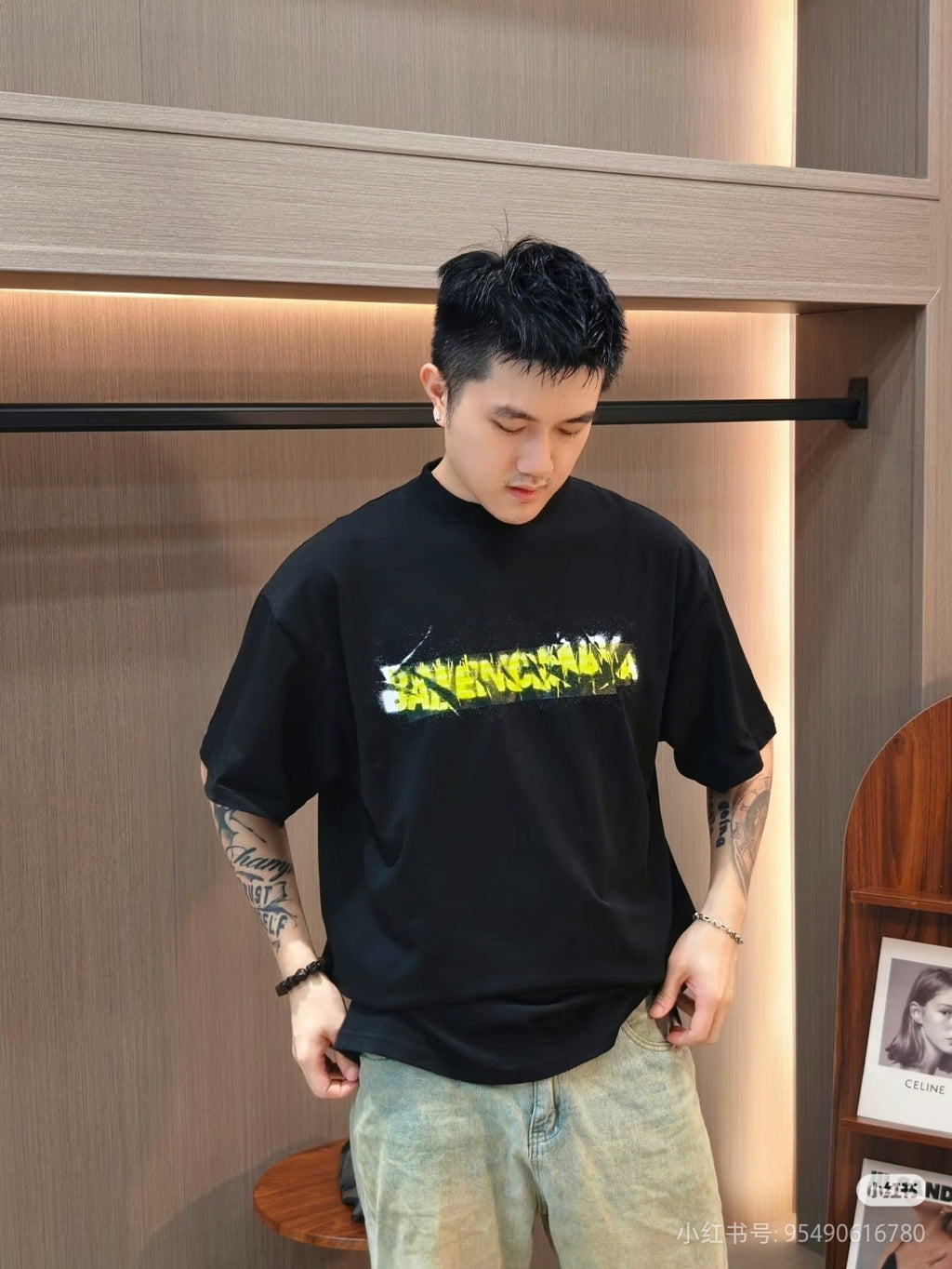 BALENCIAGA 26S SHORT SLEEVE T-SHIRT 016