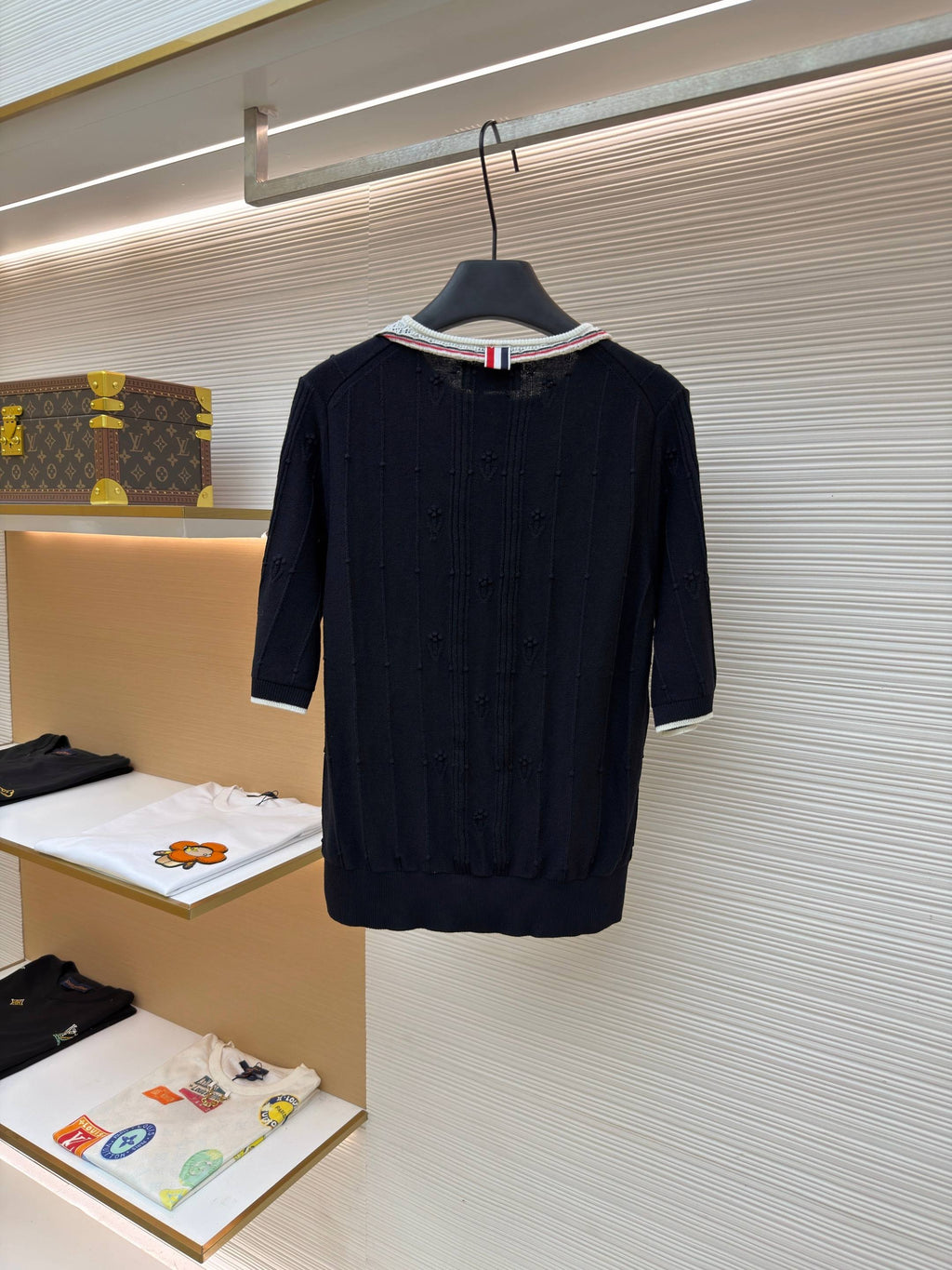 THOM 26S SHORT-SLEEVED SWEATER STYLE 134