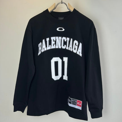 BALENCIAGA 26S LONG-SLEEVE CREW NECK T-SHIRT 217