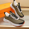 HM HUGO SNEAKER OLIVE BREATHABLE FABRIC