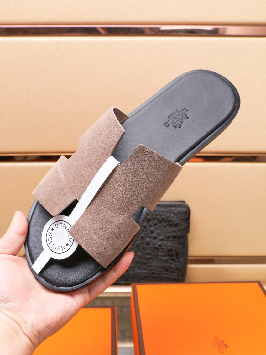 HM IZMIR SANDAL TAWNY SUEDE