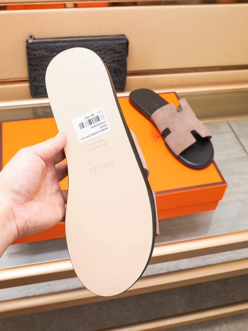 HM IZMIR SANDAL TAWNY SUEDE
