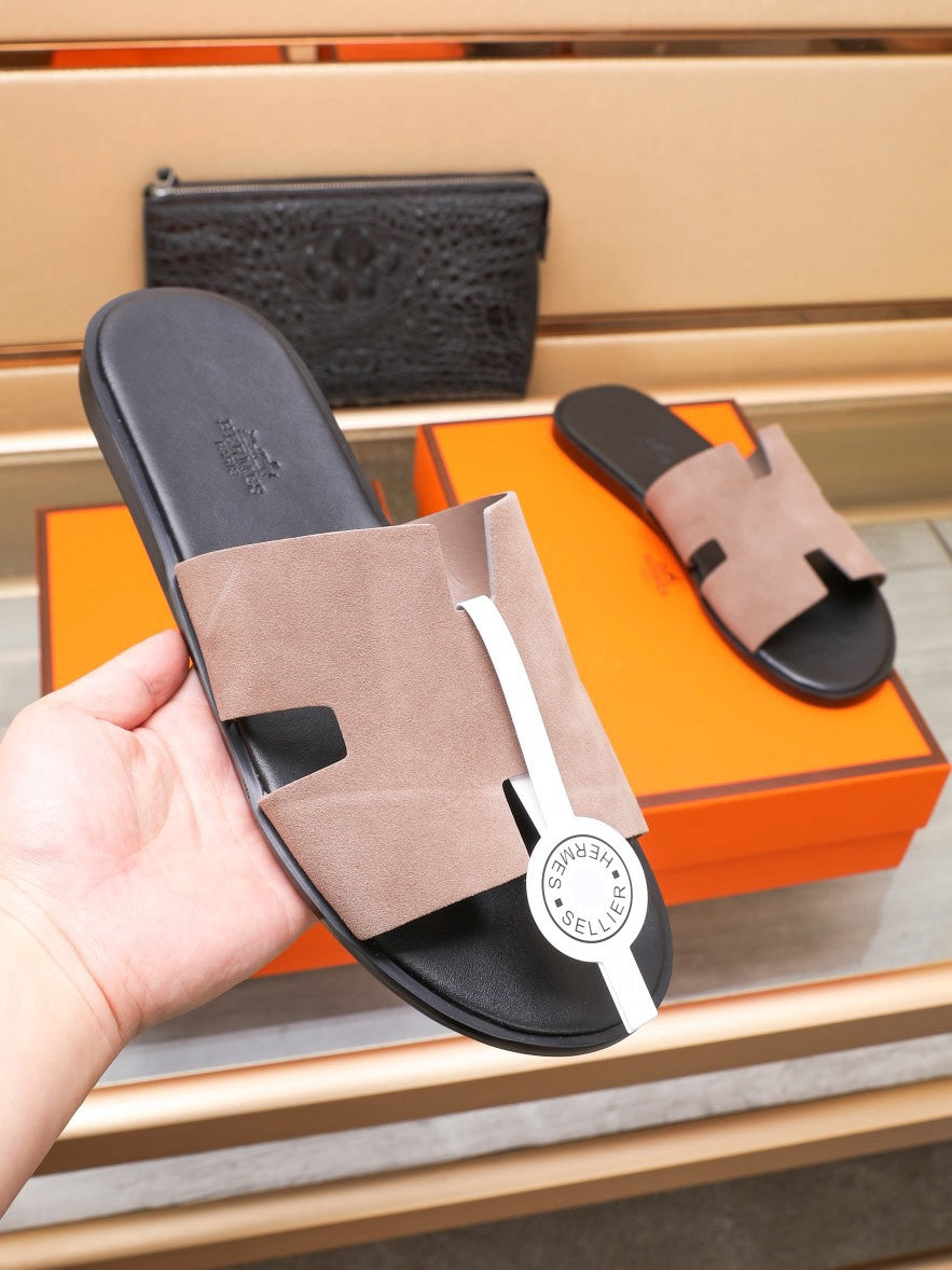 HM IZMIR SANDAL TAWNY SUEDE