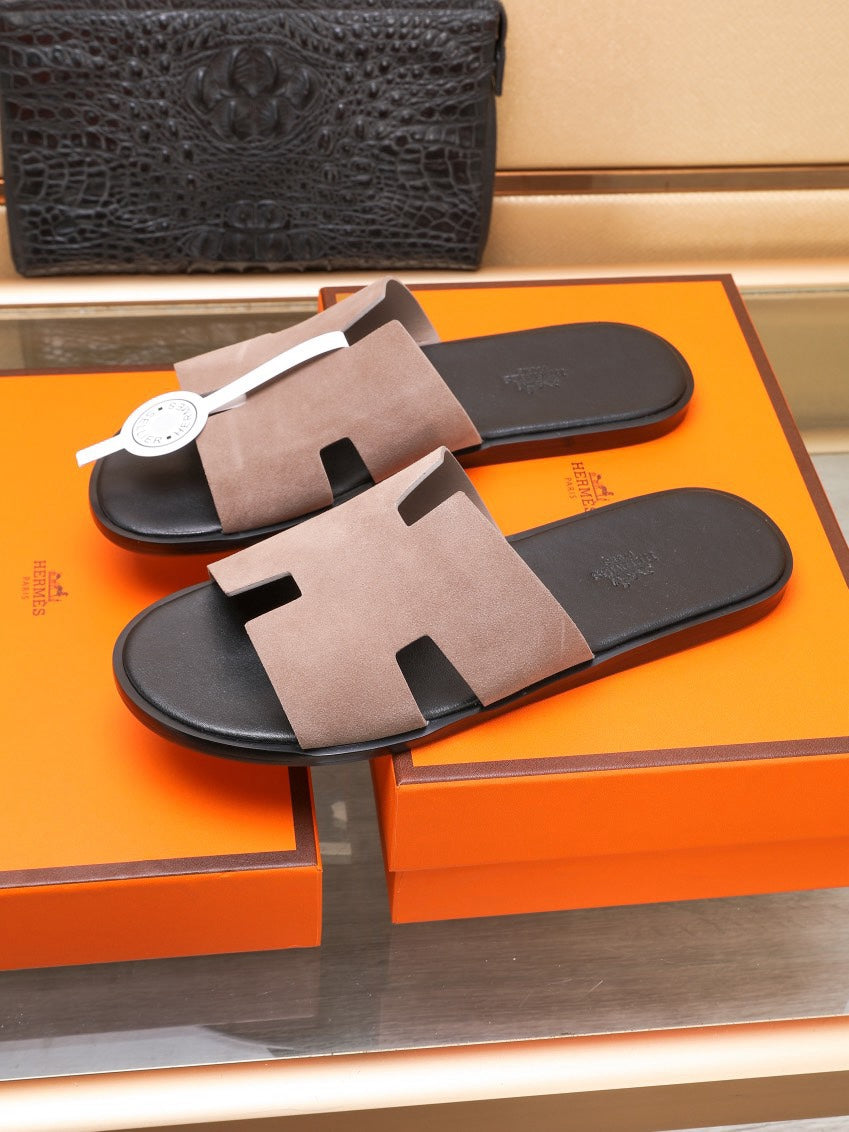 HM IZMIR SANDAL TAWNY SUEDE
