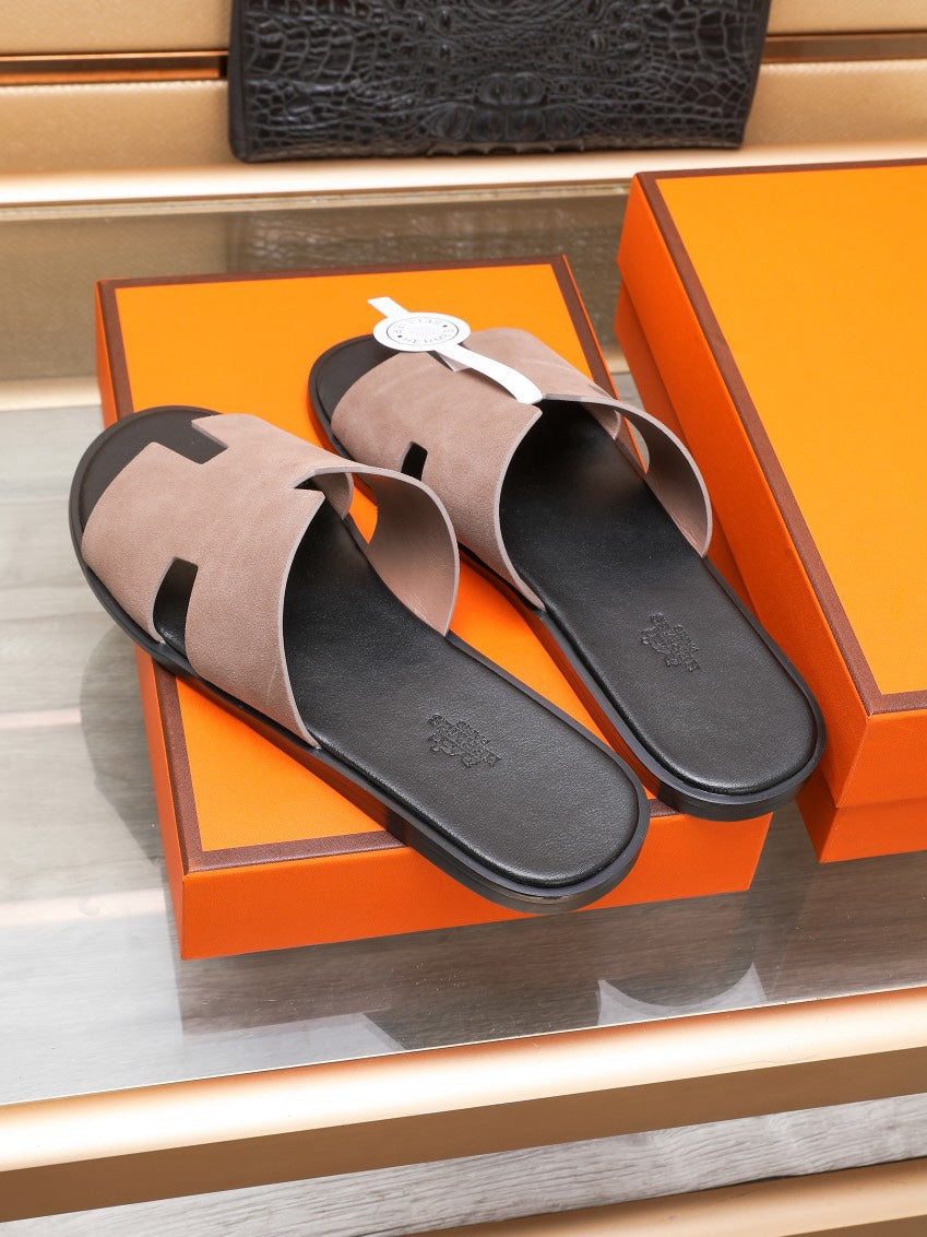 HM IZMIR SANDAL TAWNY SUEDE