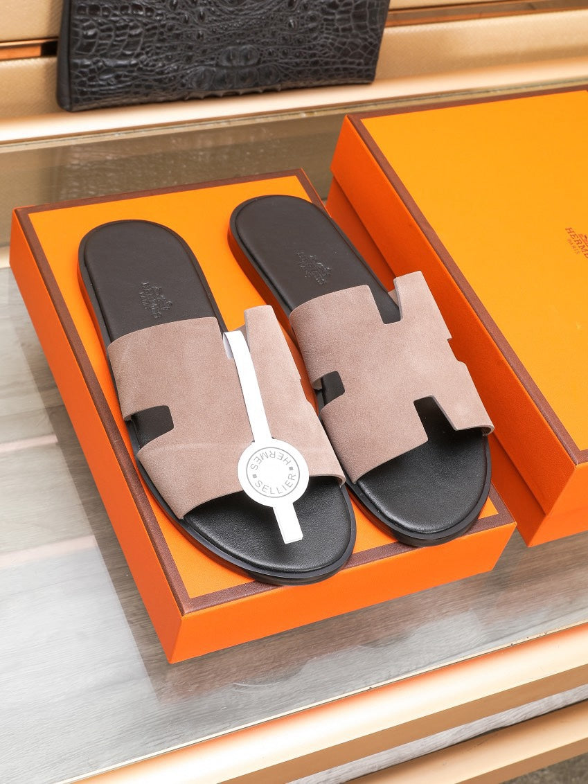 HM IZMIR SANDAL TAWNY SUEDE
