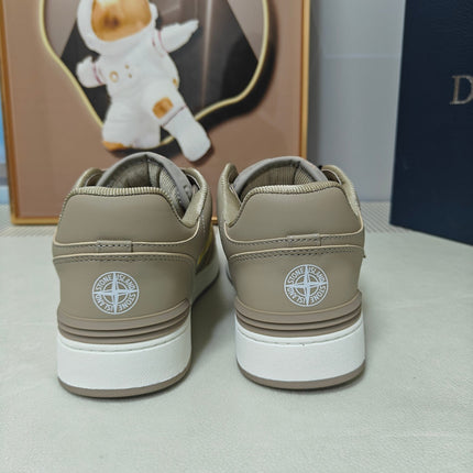 DIOR 26S LOW-TOP SNEAKER IN LIGHT BROWN CALFSKIN