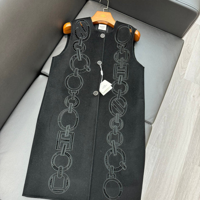 HERMES 25S LONG GILET 099