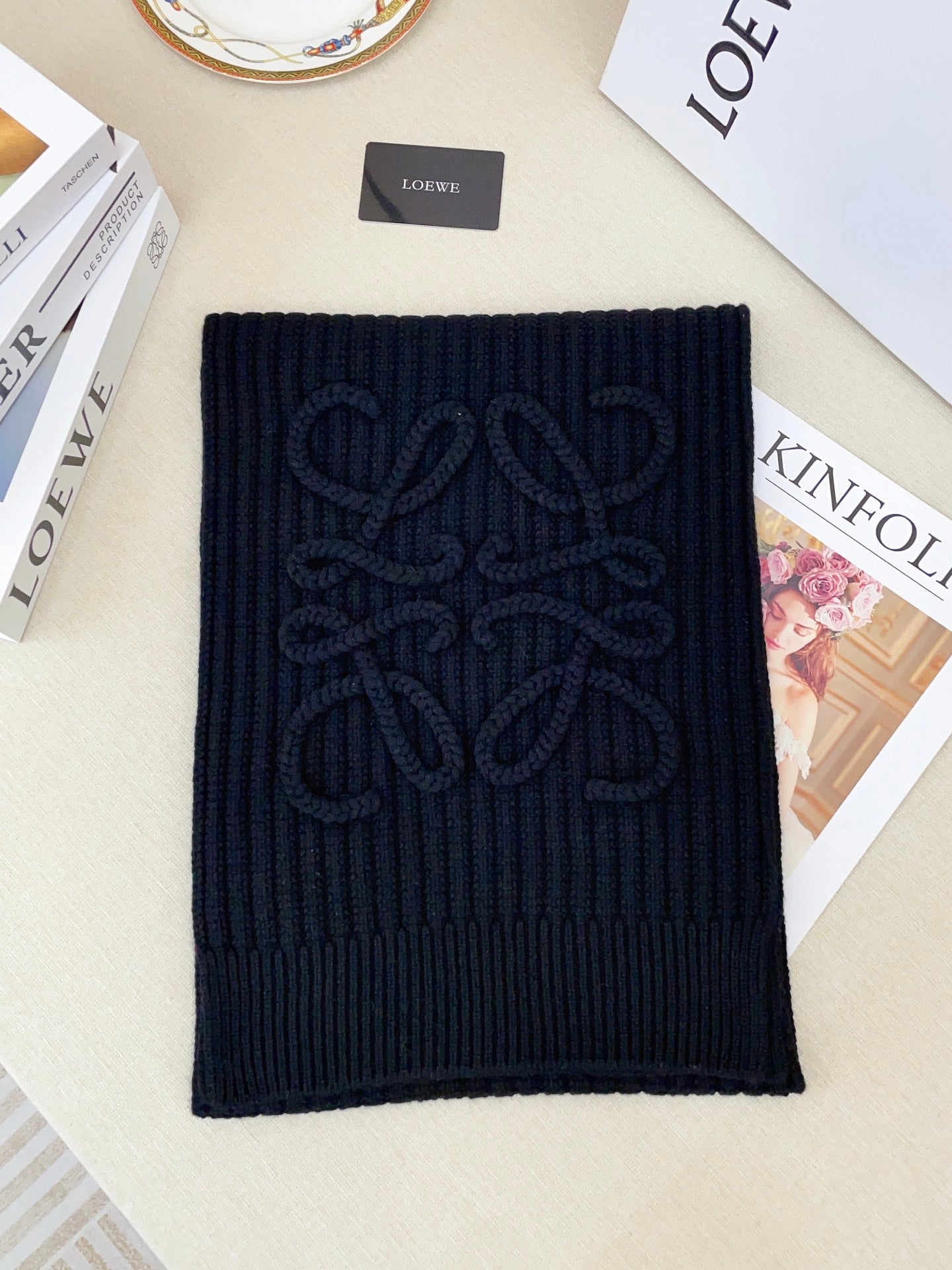 LOEWE 26S SCARF 180 IN CASHMERE 149164