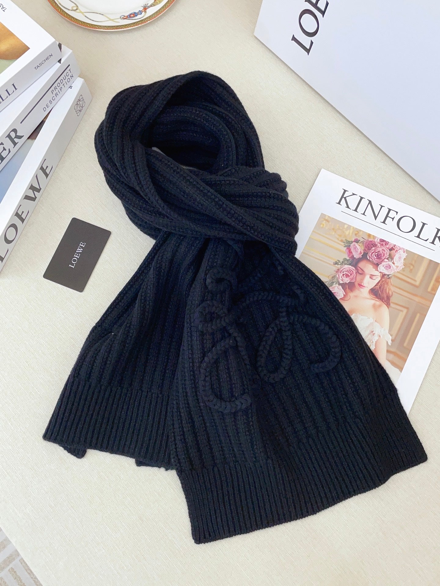 LOEWE 26S SCARF 180 IN CASHMERE 149164