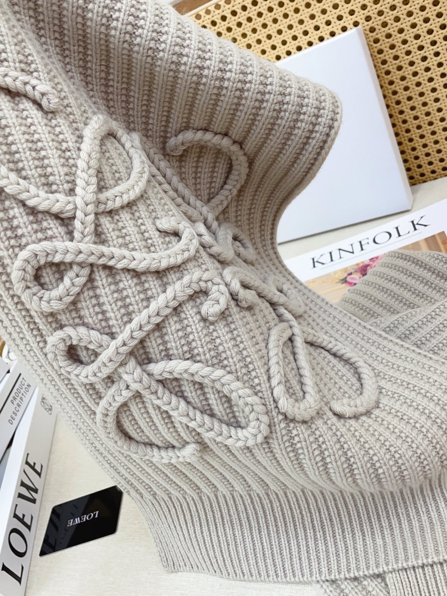 LOEWE 26S SCARF 180 IN CASHMERE 149165