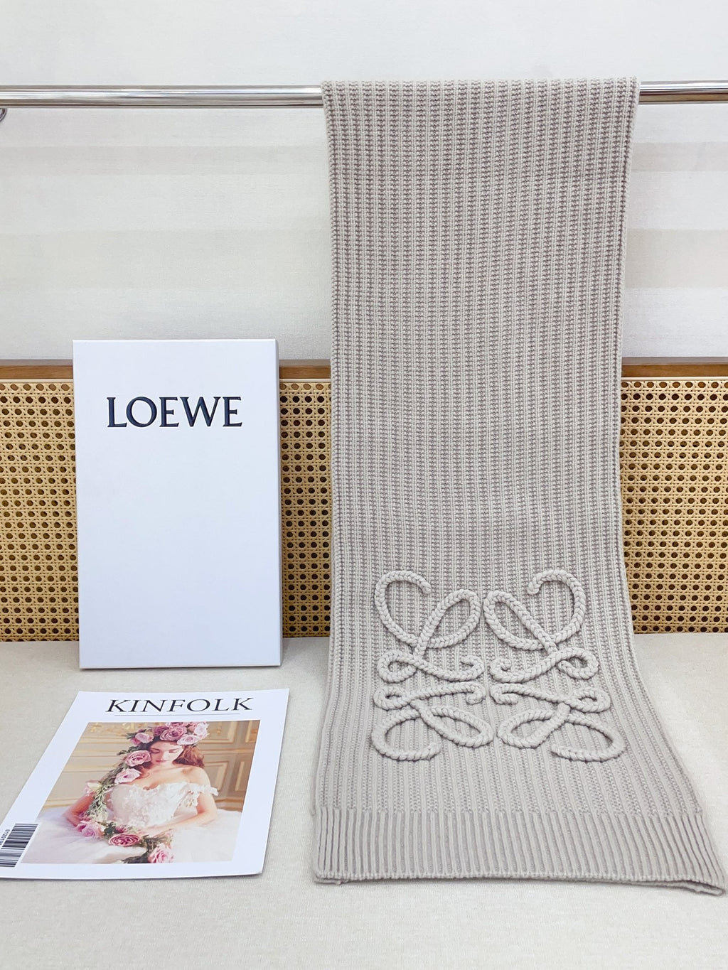 LOEWE 26S SCARF 180 IN CASHMERE 149165