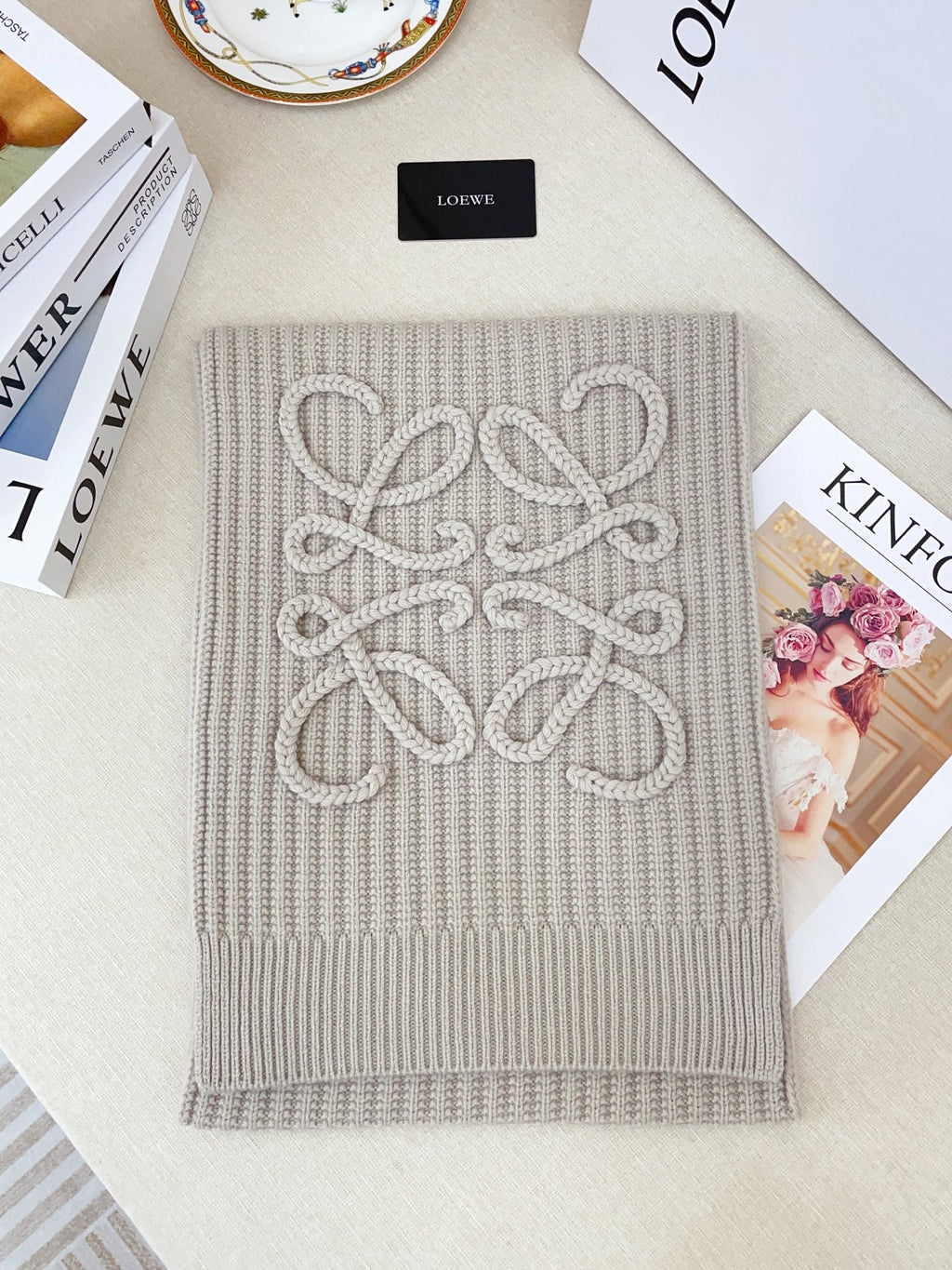 LOEWE 26S SCARF 180 IN CASHMERE 149165
