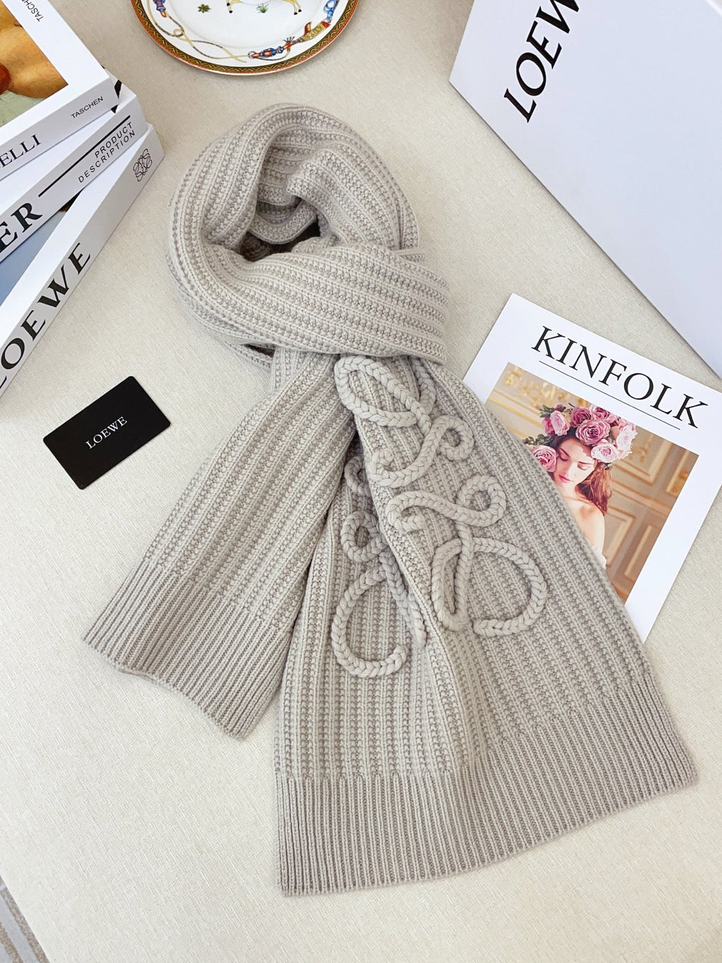 LOEWE 26S SCARF 180 IN CASHMERE 149165