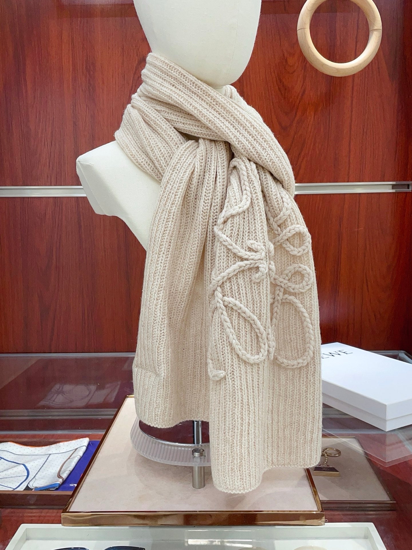 LOEWE 26S SCARF 180 IN CASHMERE 130331