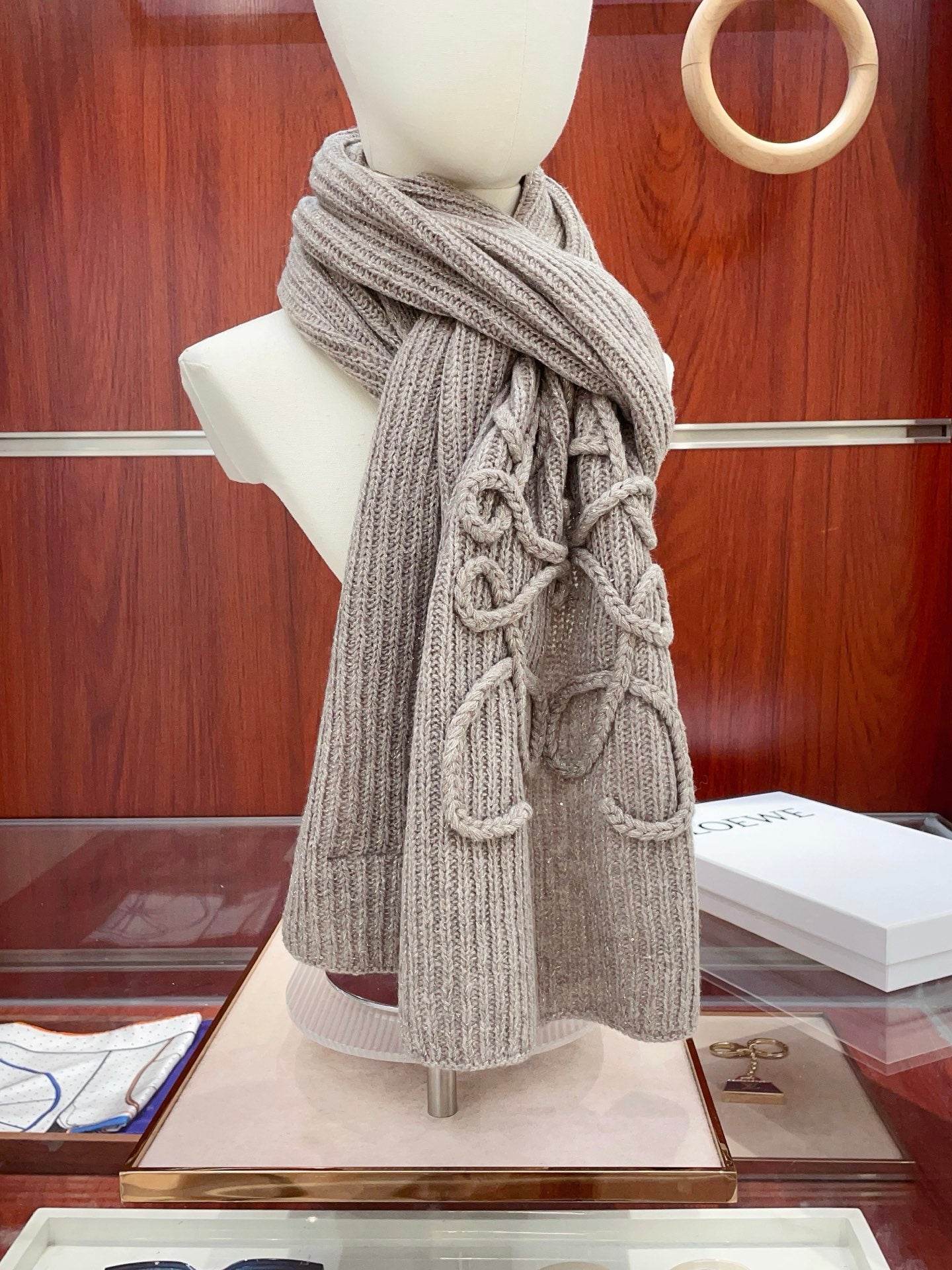 LOEWE 26S SCARF 180 IN CASHMERE 130332