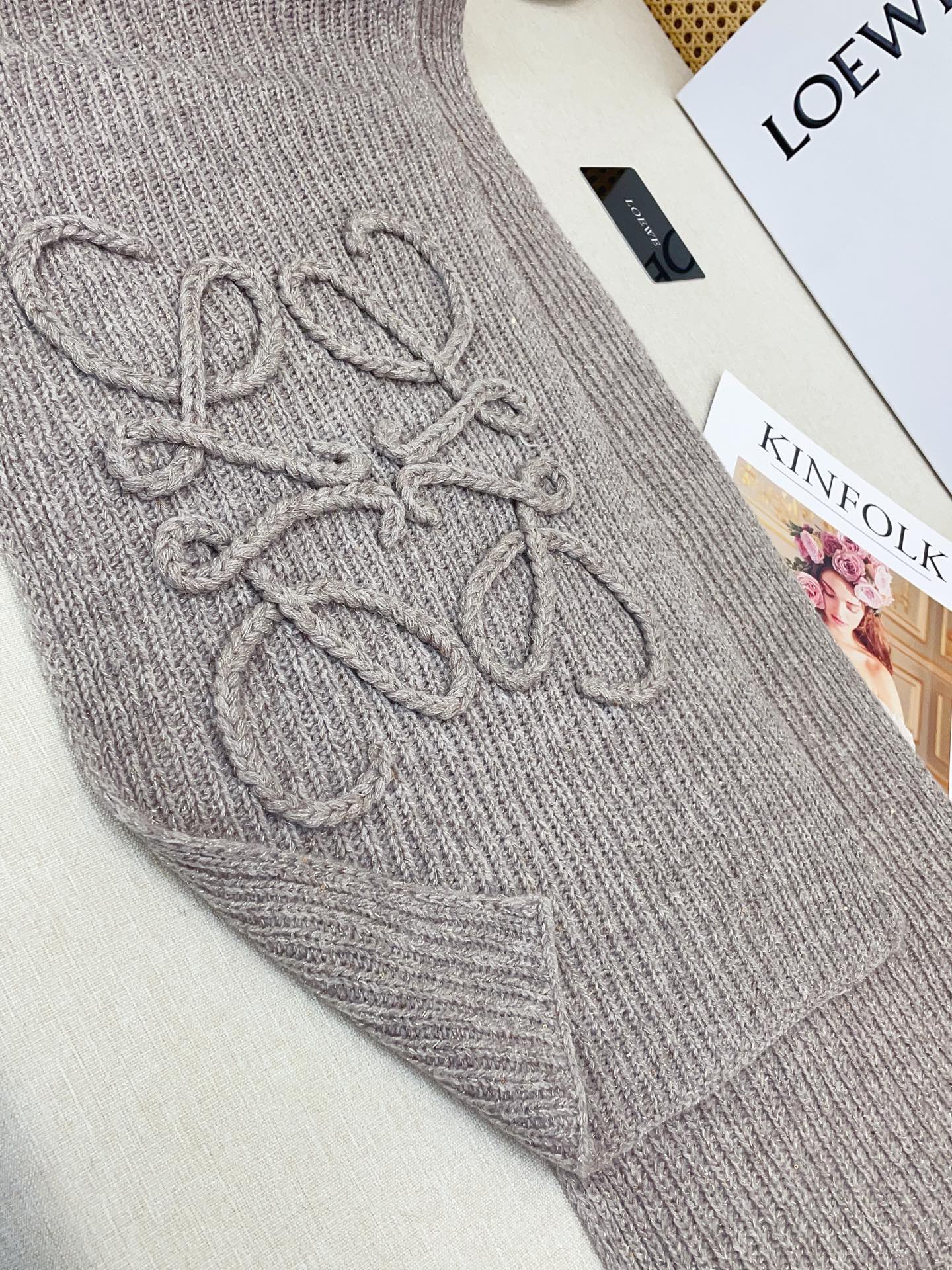 LOEWE 26S SCARF 180 IN CASHMERE 130332