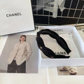 BLACK FABRIC HAIRBAND 432852