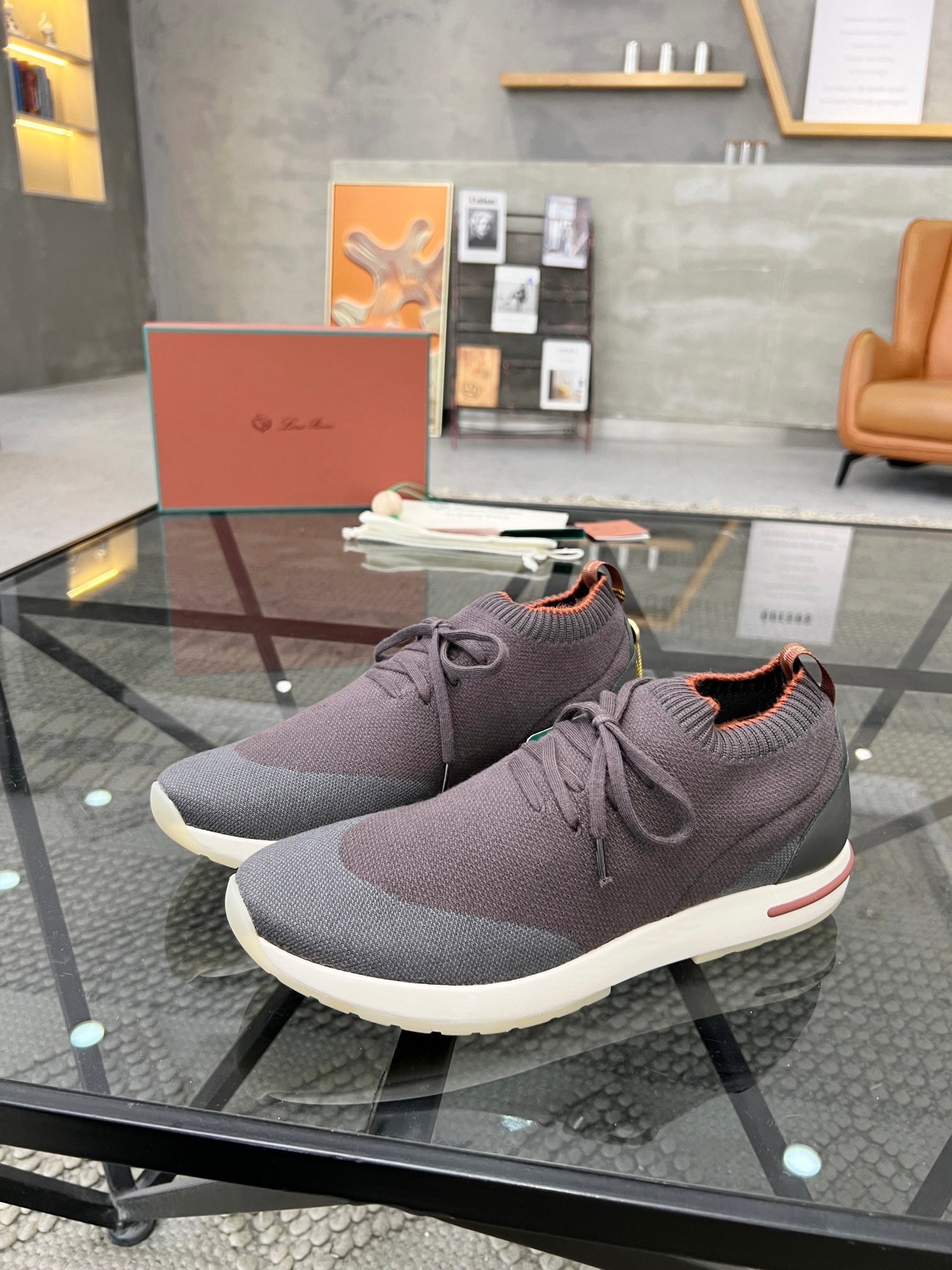 LP 360 LP FLEXY WALK SNEAKER GRAY AND ASH WOOL
